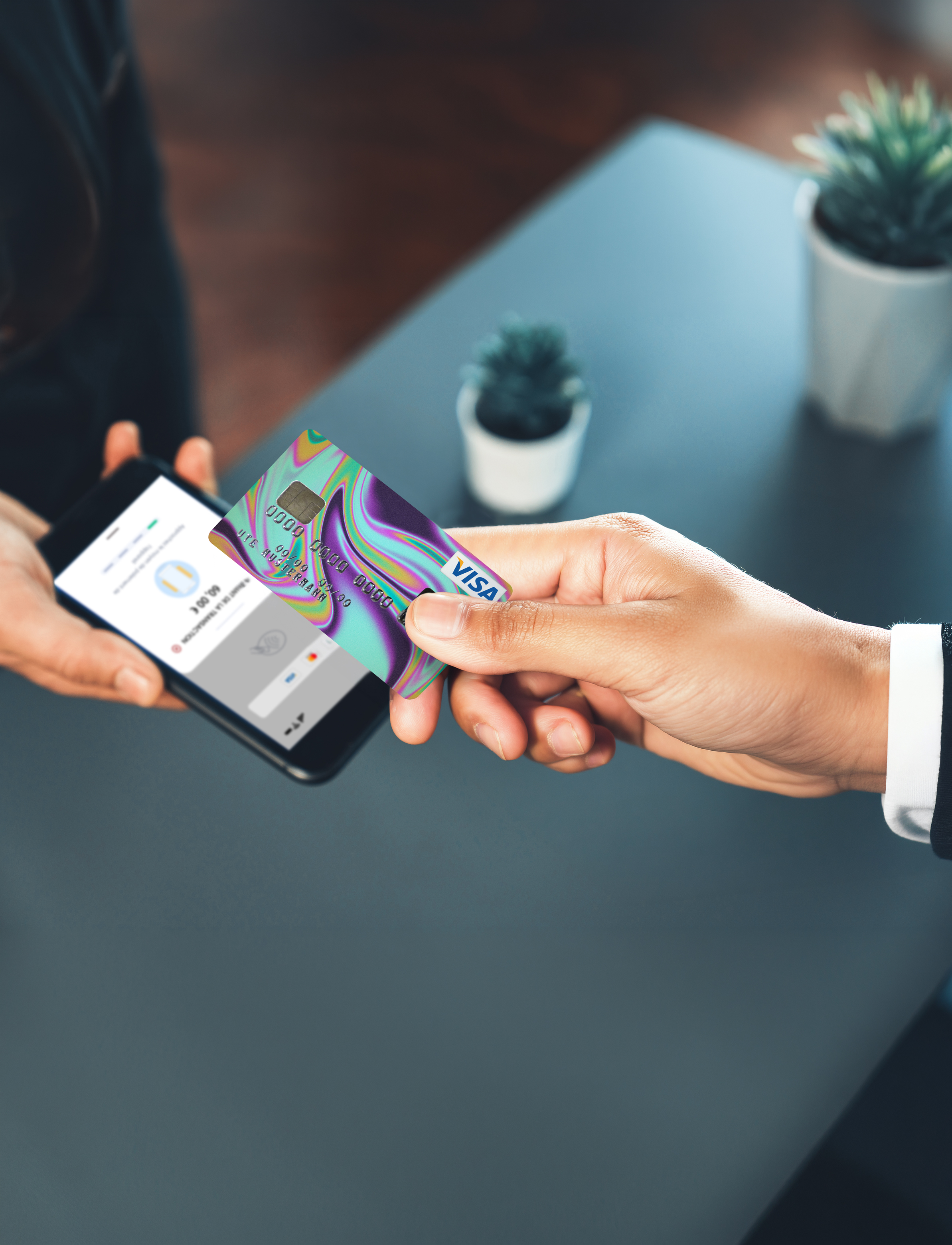 Paiement par carte bancaire sur mobile